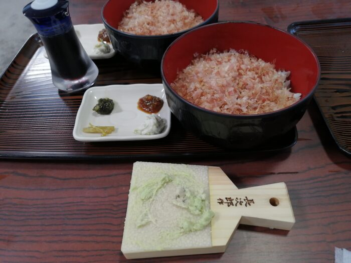 生ワサビ付わさび丼